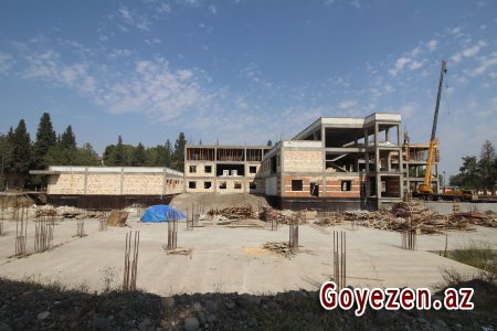 Qazaxda rayon Mərkəzi Xəstəxanası üçün yeni bina tikilir