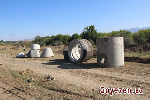 Qazaxın Çaylı və Kommuna kəndlərinə içməli su çəkilir