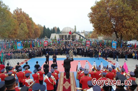 Qazaxda “Ordumuz-qürurumuz, xalqımız-dayağımız” adlı geniş bayram tədbiri keçirilmişdir