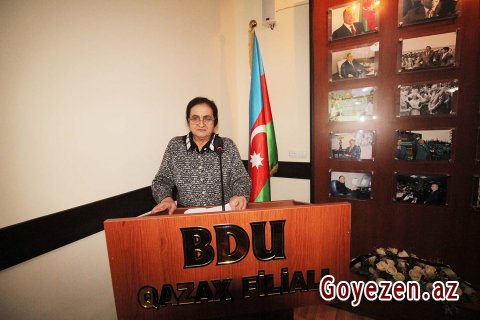 BDU-nun Qazax filialında 20 Yanvar faciəsinə həsr olunmuş elmi-praktik konfrans keçirilib