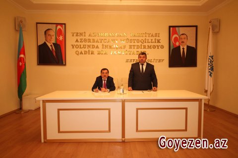 Yeni Azərbaycan Partiyasının VI Qurultayına nümayəndələr seçilib -