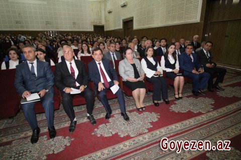 Qazaxda ulu öndərə həsr edilmiş ədəbi-bədii kompozisiya nümayiş olunub