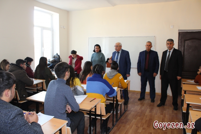 BDU-nun Qazax filialında payız semestrinin imtahan sessiyası başlayıb