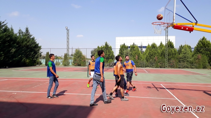 Qazaxda basketbol idman növü üzrə “Könüllülər Kuboku” yarışı keçirilib