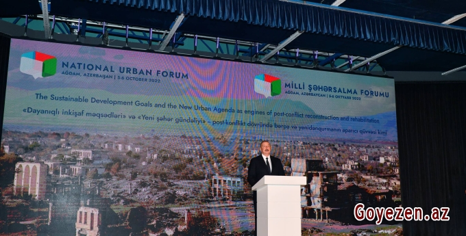 Ağdamda keçirilən Azərbaycan Milli Şəhərsalma Forumu erməni vandalizminin dünya ictimaiyyətinə çatdırılmasında mühüm rol oynadı
