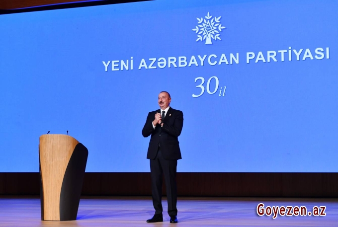 Prezident İlham Əliyev: “Yeni Azərbaycan Partiyasının yaranması tarixi hadisə idi”