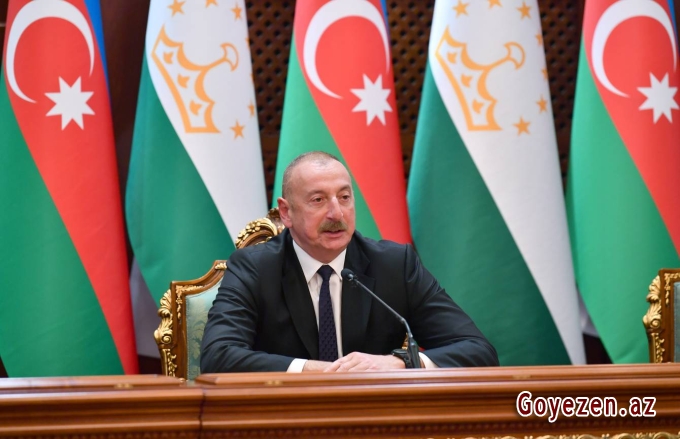 Prezident İlham Əliyev: “Bu gün Tacikistan və Azərbaycan iki sabit dövlətdir”