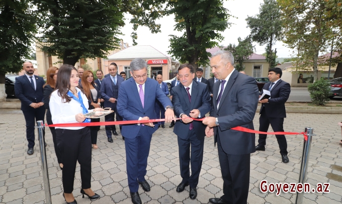 "ABB Bank” ASC-nin Qazax filialının yeni binası müştərilərin ixtiyarına verilib