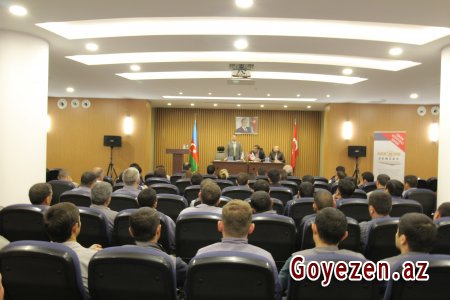 Qazax Sement Zavodunda Referendumla bağlı toplantı keçirilib