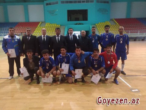 Qazaxda mini futbol üzrə rayon turniri başa çatıb