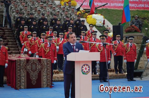 Qazaxda “Ordumuz-qürurumuz, xalqımız-dayağımız” adlı geniş bayram tədbiri keçirilmişdir