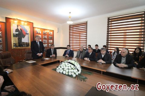 BDU-nun Qazax filialında Xocalı soyqırımının 26-cı ildönümünə həsr olunmuş  anım tədbiri keçirilib