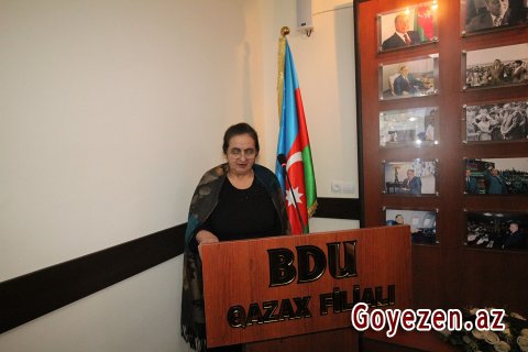 BDU-nun Qazax filialında Xocalı soyqırımının 26-cı ildönümünə həsr olunmuş  anım tədbiri keçirilib