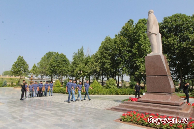 Polis işçilərinin peşə bayramı Qazaxda da qeyd edilib