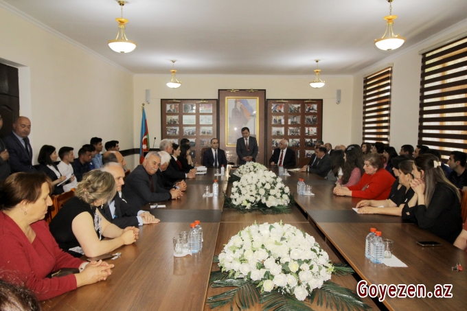 Azərbaycan İlahiyyat İnstitutunun əməkdaşları BDU-nun Qazax filialında olublar