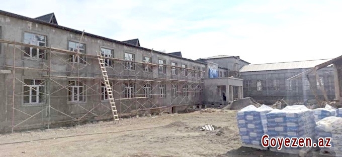 Heydər Əliyev Fondunun dəstəyi ilə Qazaxda daha bir məktəb binası inşa olunur