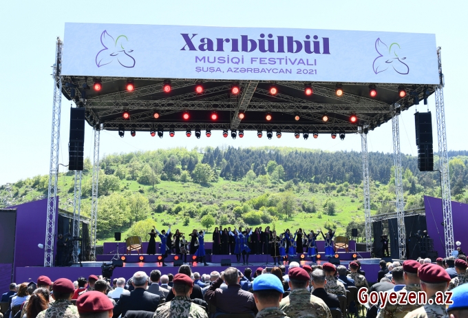 Şuşada keçirilən “Xarıbülbül” festivalı bütün dünyaya göstərdi ki, biz artıq Şuşadayıq