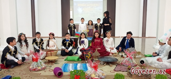 Qazax Rayon Heydər Əliyev Mərkəzində “Uşaqların bahar sevinci” adlı bayram şənliyi təşkil edilib