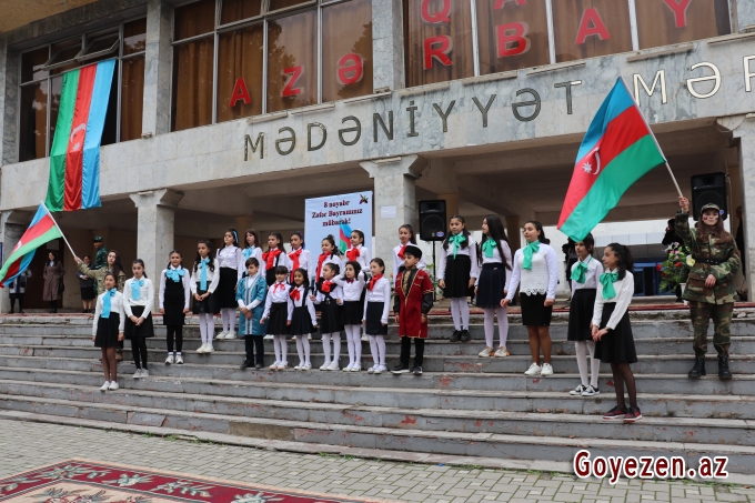 Qazaxda 8 Noyabr – Zəfər Gününə həsr olunmuş bayram konserti təşkil olunub