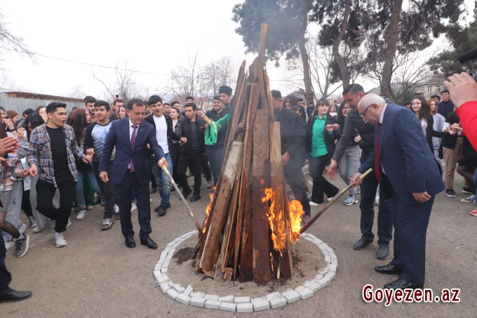 BDU-nun Qazax filialında Novruz şənliyi keçirilib