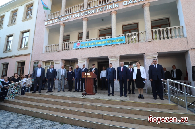 BDU-nun Qazax filialında 15 Sentyabr - Bilik Günü qeyd olunub