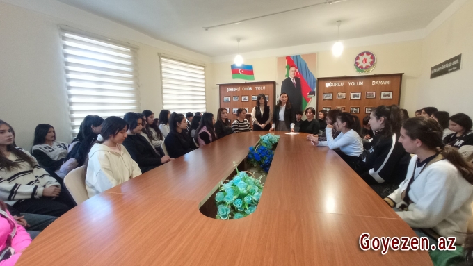 Qazaxda “Azərbaycan qadınına ən yüksək qiymət Heydər Əliyev tərəfindən verilib” mövzusunda dəyirmi masa keçirilib