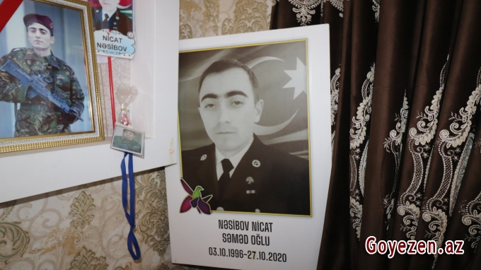 24 yaşında Şəhidlik zirvəsinə yüksələn Vətən müharibəsi şəhidi Nicat Nəsibovun bu gün cənnətdəki doğum günüdür