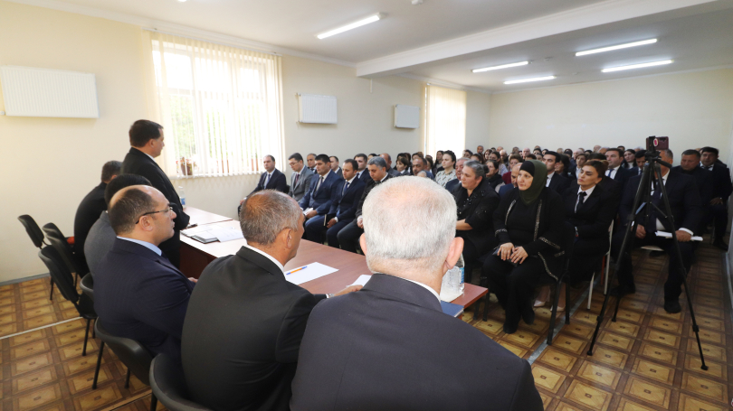 Qazaxda vətəndaş qəbulları diqqətdə saxlanılır - FOTOLAR